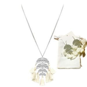 Kinsley Armelle 26” Necklace and earrings. New comes with dust bag.